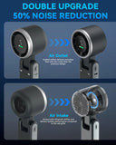 Portable Turbo Handheld Fan – High-Speed Rechargeable Cooling Fan with 5 Wind Speeds & Foldable Design