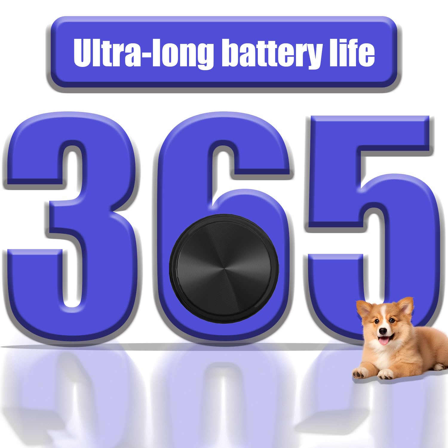 Ultra-Compact Smart GPS Tracker, No Subscription, Waterproof Real-Time Locator with 365-Day Battery & Global Tracking