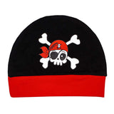 Gray Baby Pirate Costume – Soft Cotton Romper Set with Pants and Hat for Halloween, Fall & Daily Wear