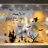 Halloween Window Clings – Double-Sided Reusable Stickers for Glass Doors, Windows & Smooth Surfaces