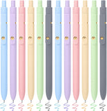 6-Pack Quick-Dry Multicolor Gel Pens with 0.7 mm Tips