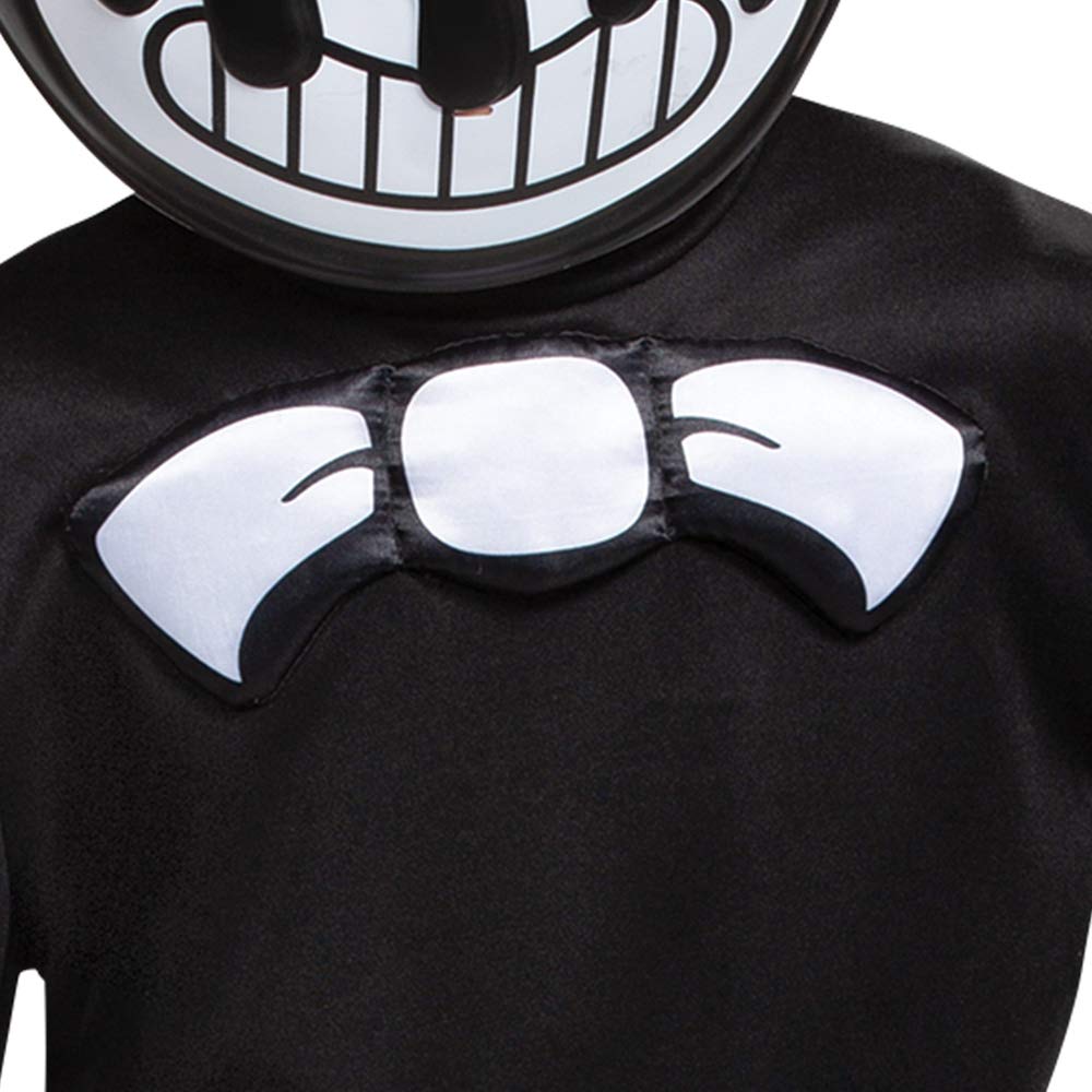 Ink Bendy Kids Costume – Official Bendy and the Ink Machine Outfit with Mask & Gloves 🖤🎮