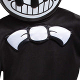 Ink Bendy Kids Costume – Official Bendy and the Ink Machine Outfit with Mask & Gloves 🖤🎮
