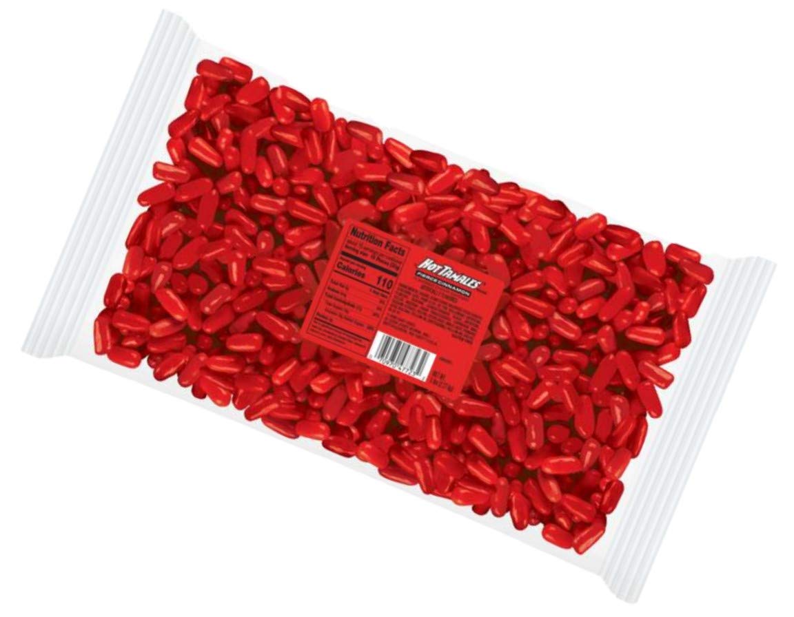 Hot Tamales Original Chewy Cinnamon Candy – Classic Red Spicy Chewy Treats
