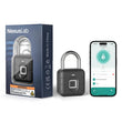 NexusLab Bluetooth Fingerprint Smart Padlock with Tuya App Control, IP67 Waterproof Biometric Lock for Gym, Travel & Outdoor Security