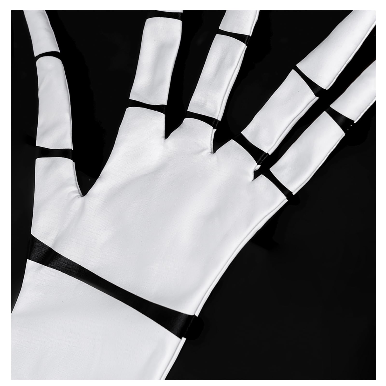 Men’s Glow Skeleton Gloves – Halloween Bone Hand Gloves for Costume & Party 🖤💀