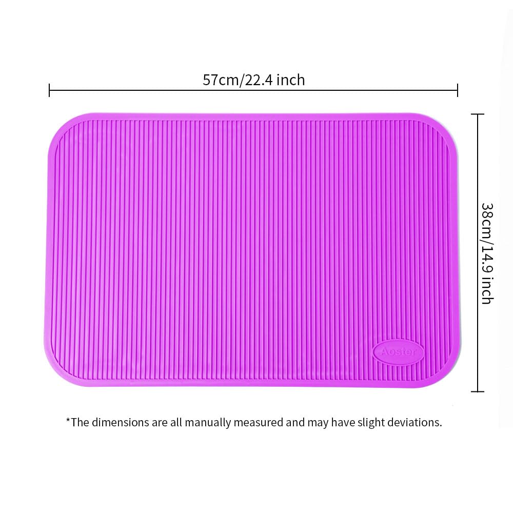 Non-Slip Pet Grooming Table Mat with Waterproof EVA Cushioning, Protective Surface Pad for Grooming, Bathing, Feeding, and Pet Care