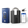 Heavy Duty Fingerprint Smart Padlock with TTLock App Control, IP67 Waterproof Biometric Lock with Type-C Rechargeable Battery
