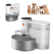Stainless Steel Smart Pet Water Fountain 3.5L – Filter-Free Wastewater Separation System (White)