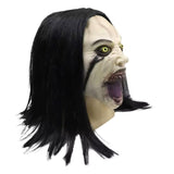 Full Head Demon Latex Mask – Realistic Horror Monster Mask for Halloween & Cosplay 😈🔥👹