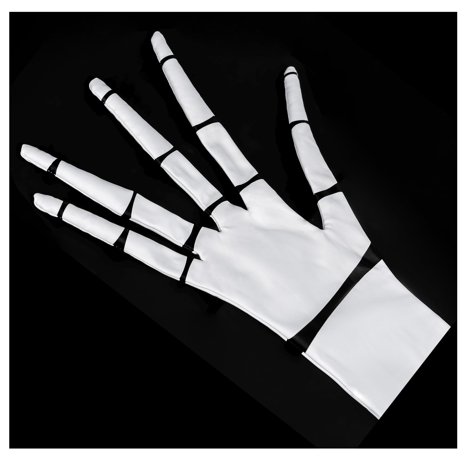 Men’s Glow Skeleton Gloves – Halloween Bone Hand Gloves for Costume & Party 🖤💀