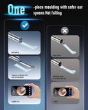 Smart Visual Ear Cleaner with 1296P HD Camera & WiFi Connectivity – Ultra-Slim Ear Wax Removal Tool with LED Lights & USB Rechargeable Design