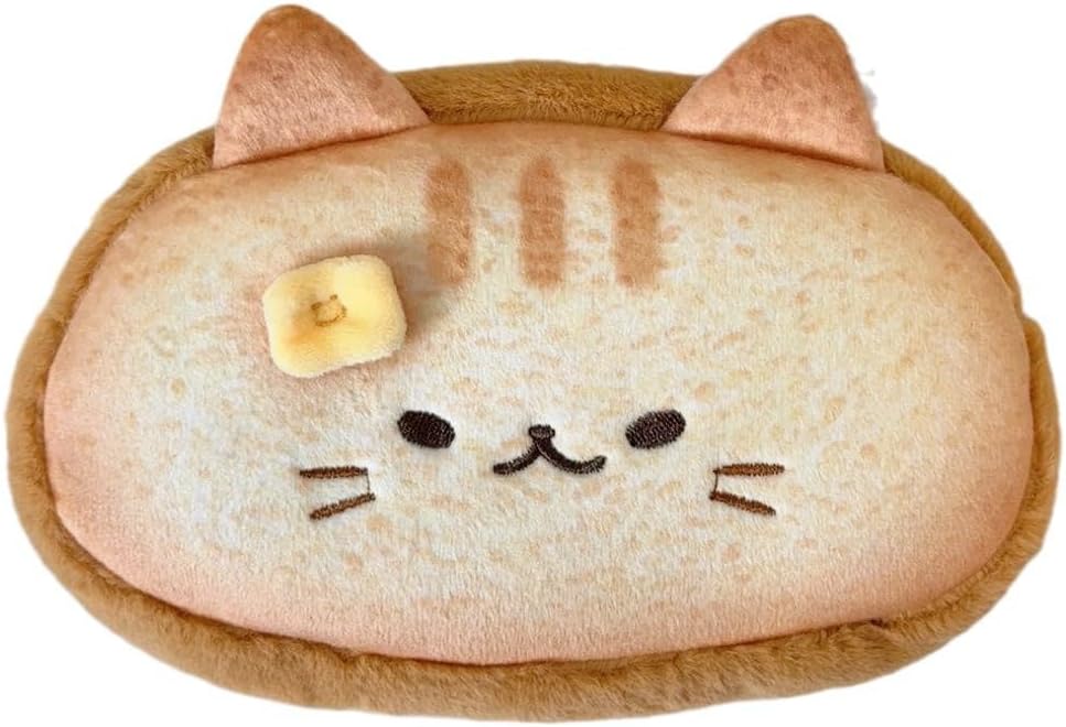 Siamese Cat Plush Pencil Case with Zipper