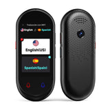 AI Smart Voice Translator Device with Photo Translation & Offline Languages – Portable Travel Language Assistant Black