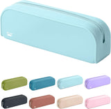 Easy-Clean Silicone Pencil and Makeup Pouch