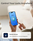Philips Wi-Fi Smart Deadbolt Door Lock with Fingerprint, App Control & Alexa Support, Keyless Entry Security Lock