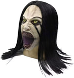 Full Head Demon Latex Mask – Realistic Horror Monster Mask for Halloween & Cosplay 😈🔥👹