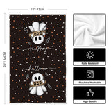 Artoid Mode Halloween Dish Towels – 2-Pack Black Kitchen Tea Towels, Soft & Absorbent Seasonal Decor (18x26 in)