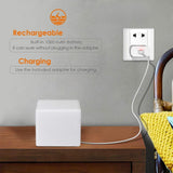 4” Rechargeable RGB LED Cube Night Light – Child-Friendly Waterproof Color Changing Mood Lamp