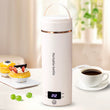 Portable Electric Travel Kettle with LCD Temperature Control – Mini Stainless Steel Water Boiler for Tea, Coffee & Travel