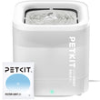 PETKIT Wireless Pump 3.0 Compact Cat Water Fountain 1.85L – Ultra-Quiet 25dB Indoor Hydration System (White)