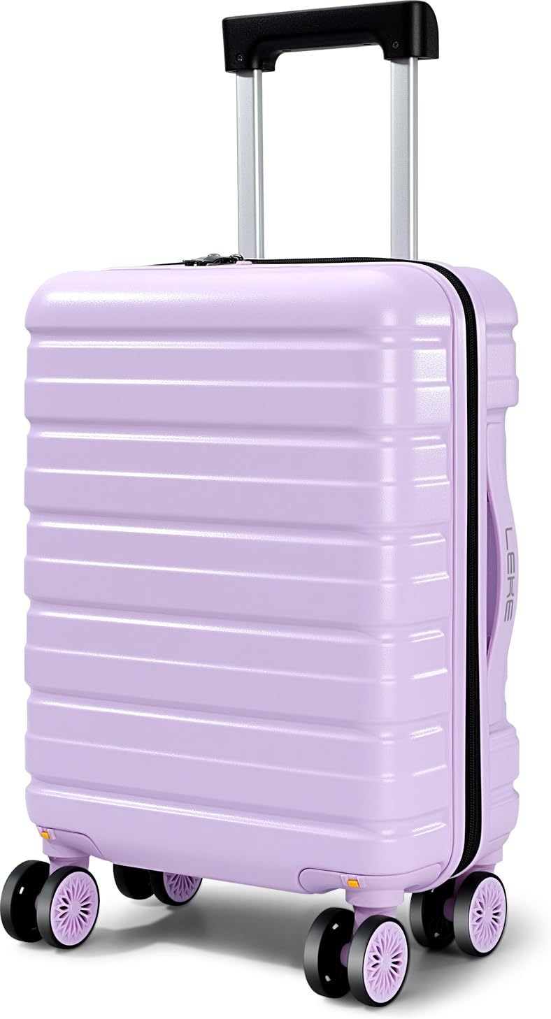 Light Purple 16-Inch Underseat Carry-On with TSA Lock