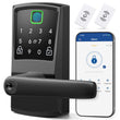 Nyboer Smart Fingerprint Door Lock with TTLock App Control, Keyless Entry Deadbolt with Alexa & Google Voice Support