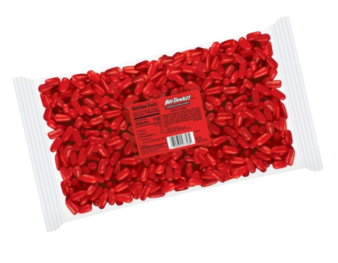 Hot Tamales Original Chewy Cinnamon Candy – Classic Red Spicy Chewy Treats