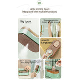 Portable Handheld Garment Steamer with Swivel Handle Fast Heat Compact Wrinkle Remover for Travel & Home