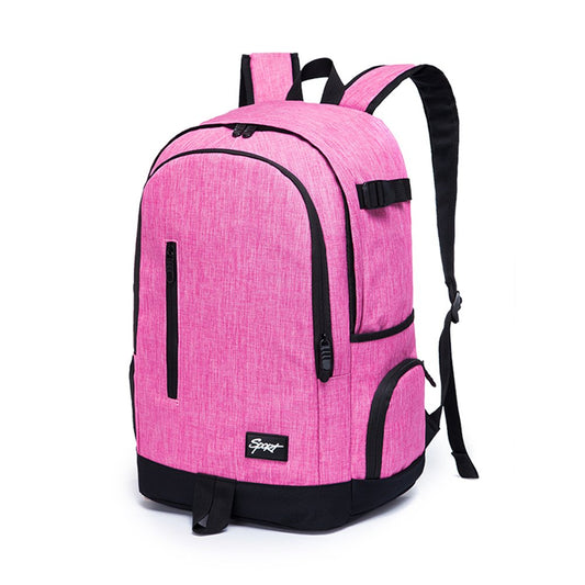 RICKYH Style Lightweight Backpack for Men & Women – Multi-Compartment College & Travel Daypack with Laptop Sleeve (Black)