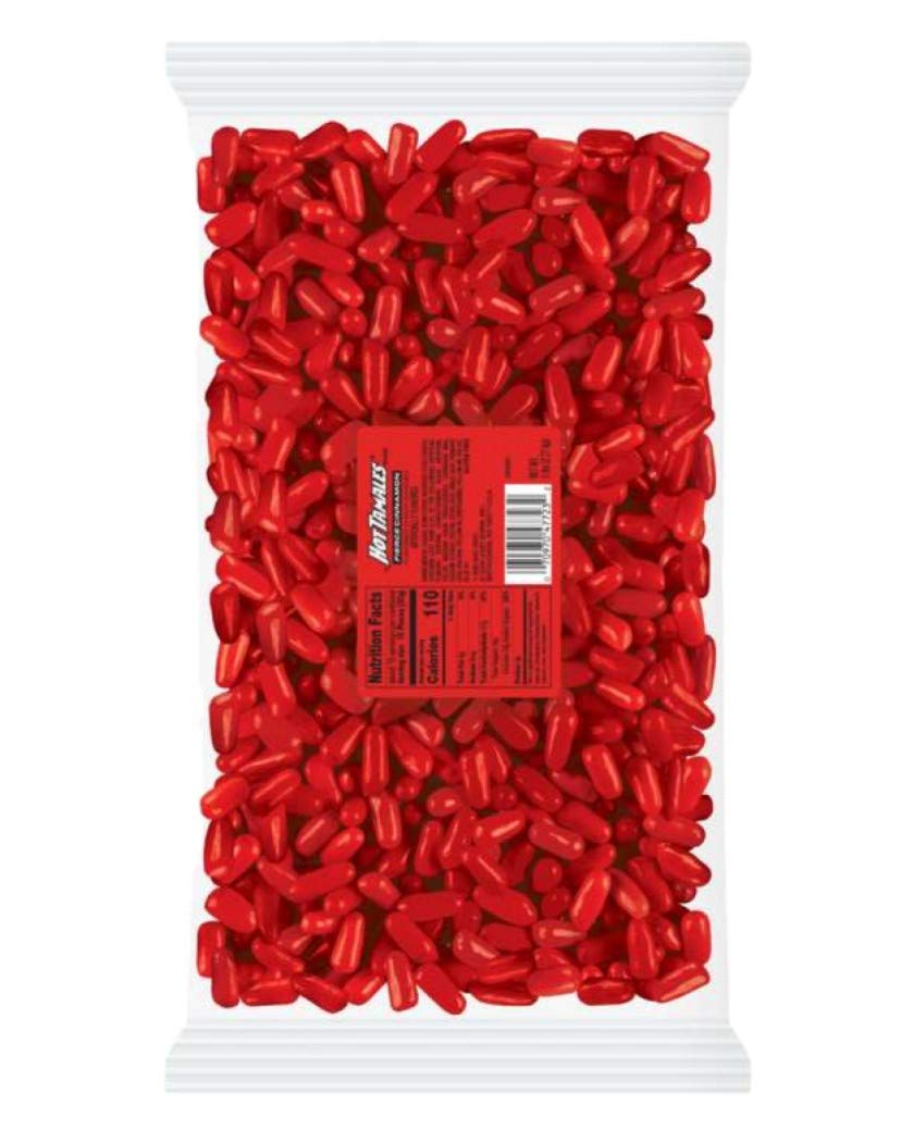 Hot Tamales Original Chewy Cinnamon Candy – Classic Red Spicy Chewy Treats