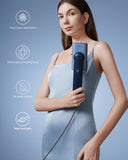G9 Blue 2-in-1 Professional Handheld Garment Steamer 1200W Ultra-Light Travel Steam Iron with Rotating Head