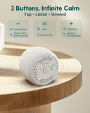 Portable White Noise Machine – Pocket Sleep Sound Machine with 15 Relaxing Sounds & USB-C Rechargeable Design