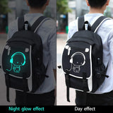 3-Piece Reflective School Backpack Set with Laptop Pocket