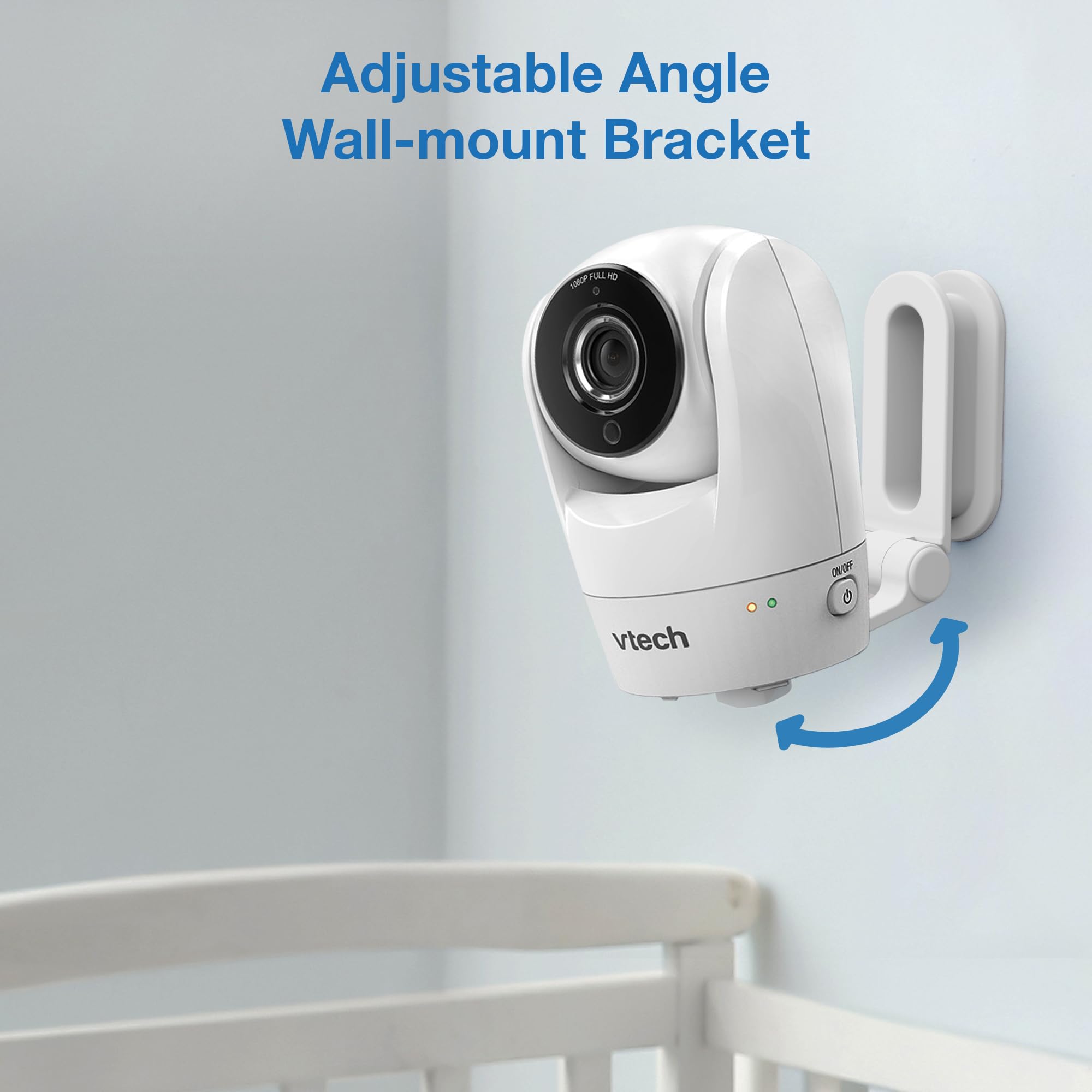 VTech VM901HD Smart WiFi Baby Monitor with 5" HD Parent Unit, 1080p Camera, Night Vision & Remote Pan Tilt Zoom
