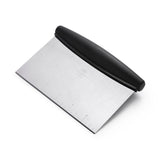 Stainless Steel Dough Scraper & Vegetable Chopper with Measurement Marks