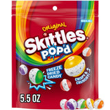SKITTLES POP’d Originals Freeze Dried Candy – 5.5oz Crunchy Fruity Mix with Bold Flavors & Irresistible Crisp 🌈🍓🍋