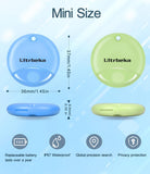 Ultrbeka Apple Find My Compatible Bluetooth Tracker Tags, MFi Certified Smart Item Locator with Sound Alert & Waterproof Design – 4 Pack Multi Color