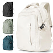 SUWASP Airline-Approved Large Travel Backpack with Laptop & Shoe Compartment – Beige