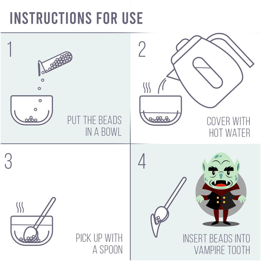 Vampire Makeup & Accessory Kit – Complete Halloween Set with Fake Blood, Fangs, Tattoos, White Face Paint & Necklace