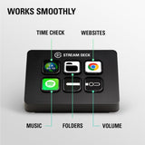 Elgato Stream Deck Mini Customizable Shortcut Controller with 6 LCD Keys – USB Productivity Pad for Mac & PC Workflows