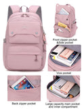 JIAYOU Teen Girls Casual Backpack – Lightweight School & Travel Laptop Daypack 26L