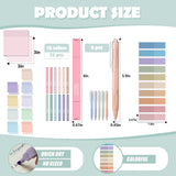 38-Piece Book Annotation Kit with Highlighters, Tabs and Sticky Notes
