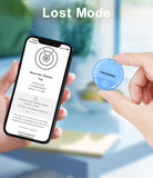 Ultrbeka Apple Find My Compatible Bluetooth Tracker Tags, MFi Certified Smart Item Locator with Sound Alert & Waterproof Design – 4 Pack Multi Color