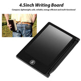 4.5” Mini LCD Writing Tablet – Portable Digital Memo & Drawing Board for Kids & Daily Notes (Black)