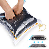 Roll-Up Vacuum Storage Bags for Travel – Compression Packing Bags Set
