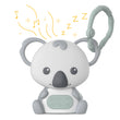 Koala Portable Baby Sound Machine with Night Light – 12 Soothing Sounds, Rechargeable Sleep Soother for Strollers & Nursery