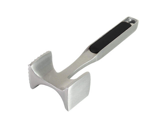 Dual-Sided Meat Tenderizer Mallet with Textured & Smooth Surfaces