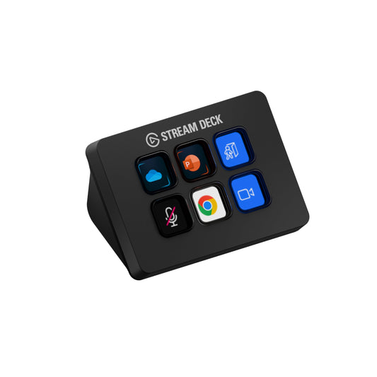 Elgato Stream Deck Mini Customizable Shortcut Controller with 6 LCD Keys – USB Productivity Pad for Mac & PC Workflows