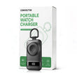 Portable Apple Watch Charger 2500mAh – Magnetic Keychain Power Bank for iWatch